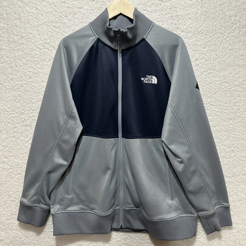 The North Face Men's Size XL Takeback Track‎ Jacket Full-Zip Gray Sweatshirt